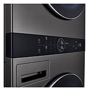 LG غسالة ونشافة تحميل أمامي ™LG WashTower مع لوحة تحكم مركزية ، لون أسود ستانليس، 25 كجم غسالة و 20 كجم نشافة, غسالة ونشافة تحميل أمامي ™LG WashTower مع لوحة تحكم مركزية ، لون أسود ستانليس، 25 كجم غسالة و 20 كجم نشافة, WT2520BRK, thumbnail 9